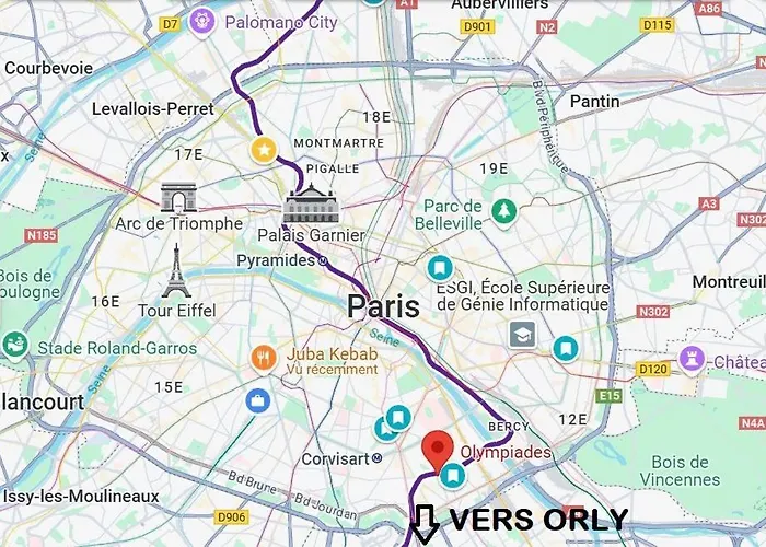 Lägenhet Sur Cour Quartier Olympiades Paris
