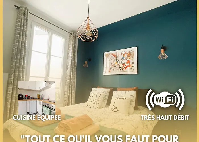 Sur Cour Quartier Olympiades Lägenhet